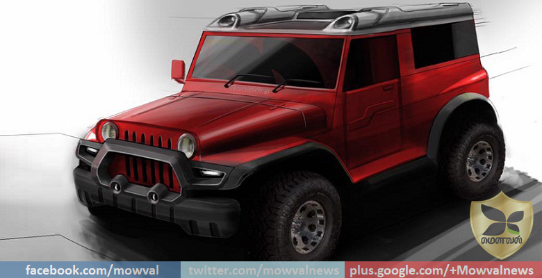 DC Design Teases New Modified Mahindra Thar Concept