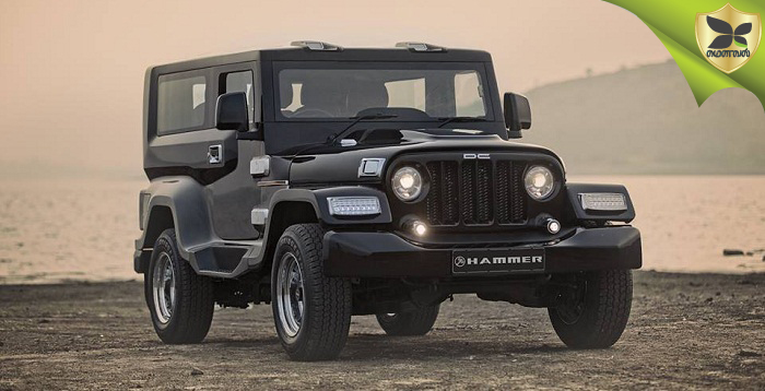 DC Design Revealed All New Mahindra Thar Hammer Concept