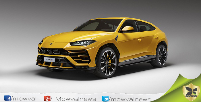 Lamborghini Urus SUV Revealed