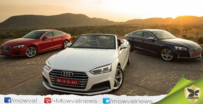 Audi launched The New A5 Range Of Models In India
