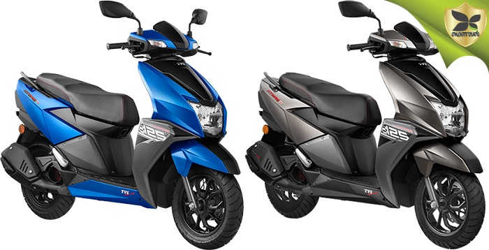 TVS NTorq Launched With Two New Metallic Colours