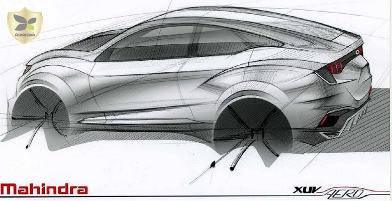 Mahindra releases sketch for new XUV Aero concept car