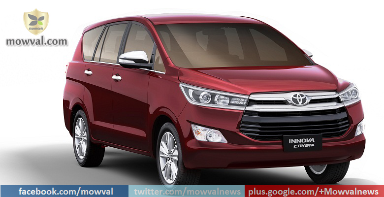 Toyota innova Crysta received 18,000 bookings with in a month