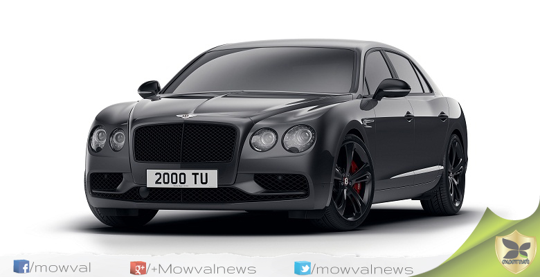 Bentley Flying Spur V8 S Black Edition Unveiled