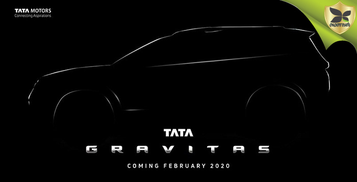 Tata Motors christens The 7-Seater Version Of Harrier As Gravitas And Set For Launch In February 2020
