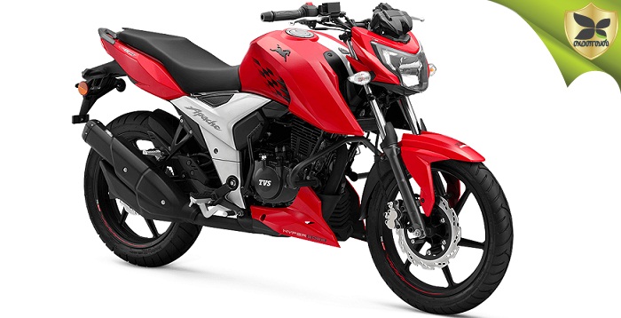 வெளியிடப்பட்டது புத்தம் புதிய TVS அப்பாச்சி RTR 160 4V