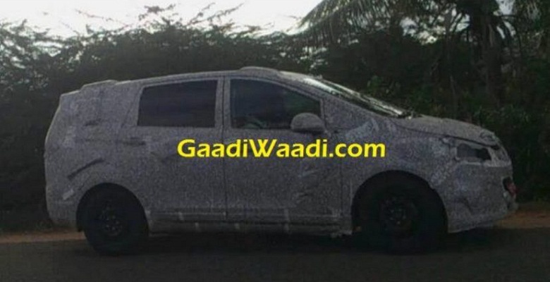 Mahindra testing The New MPV