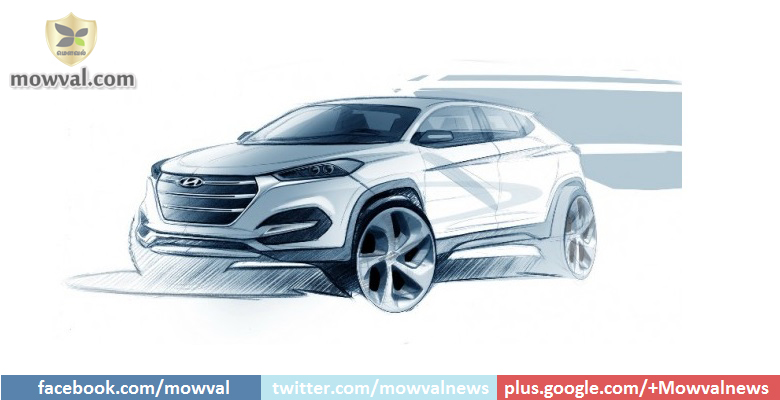Hyundai Revealed The Tucson Design Sketches