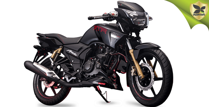 TVS Motors Introduces 2019 Apache RTR 180