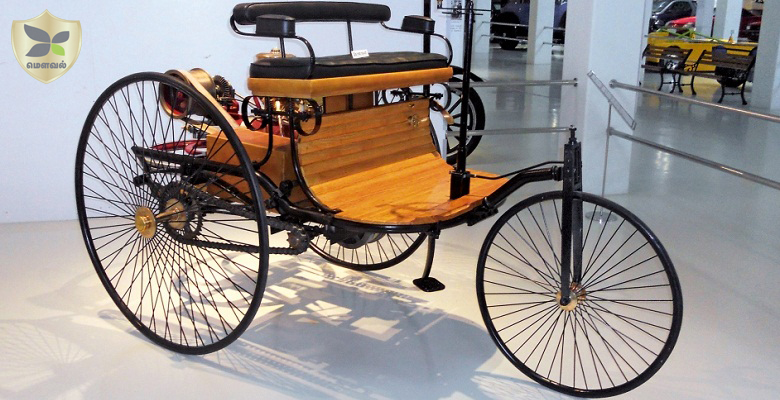 GEDEE Museum's Worrld's first car Benz Motorwagon's replica comes to chennai