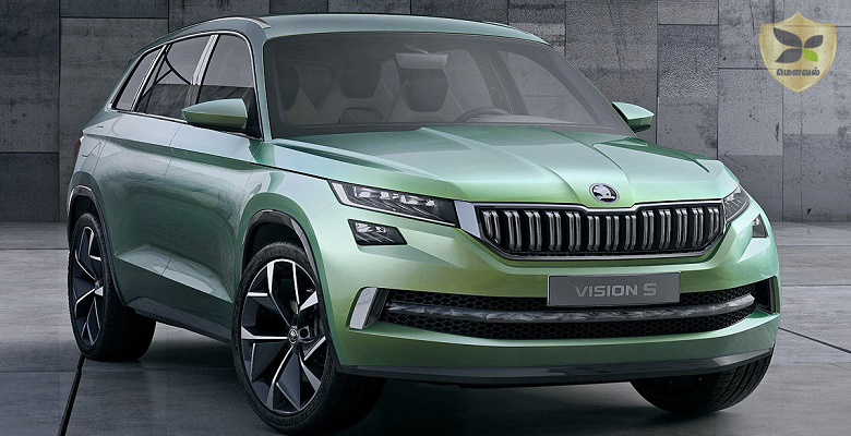 Skoda Kodiaq SUV (VisionS) will be introduced at the Paris Motor Show