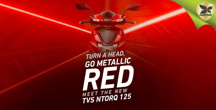 TVS NTORQ 125 crosses 1 lakh sales mark; launches new Metallic Red colour