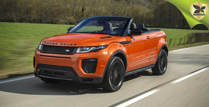 Range Rover Evoque convertible To Be launched End OF This Month