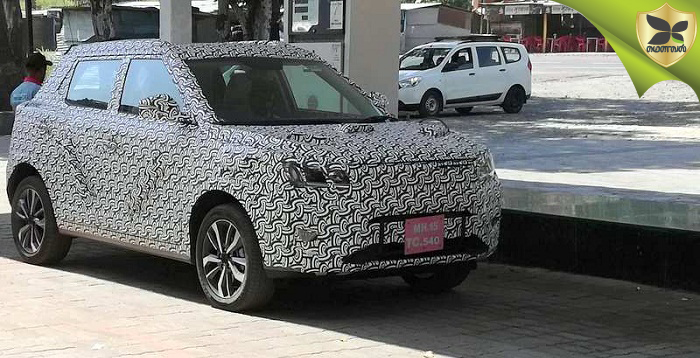 Mahindra S201 Production Ready Model Spotted On Test