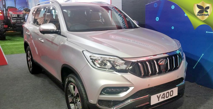 Mahindra To Launch Its Luxury SUV, Codenamed Y400, On November 19