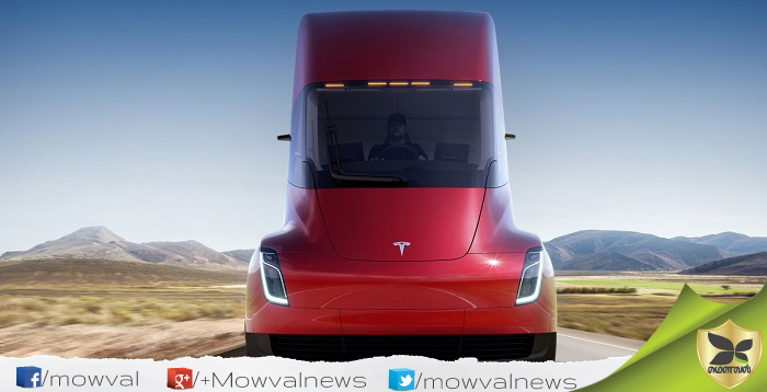 Tesla Revealed Its First Electric Truck - Semi