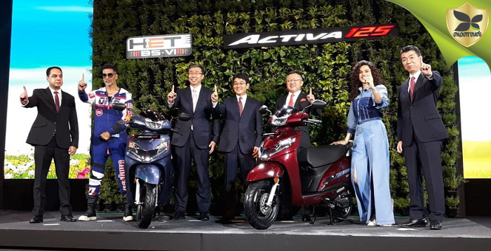 BS 6 Compliant Honda Activa 125 Revealed