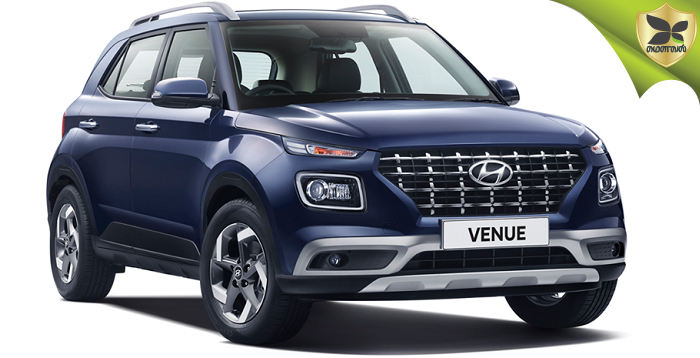 Hyundai Venue Compact SUV Revealed In India; Launch on 21 May