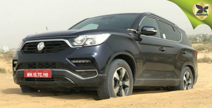 Mahindra Rexton Spotted Testing In India