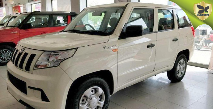 Mahindra TUV300 Plus Reached The Showroom