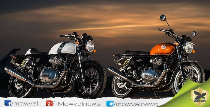 Royal Enfield Revealed The Interceptor 650 And Continental GT 650