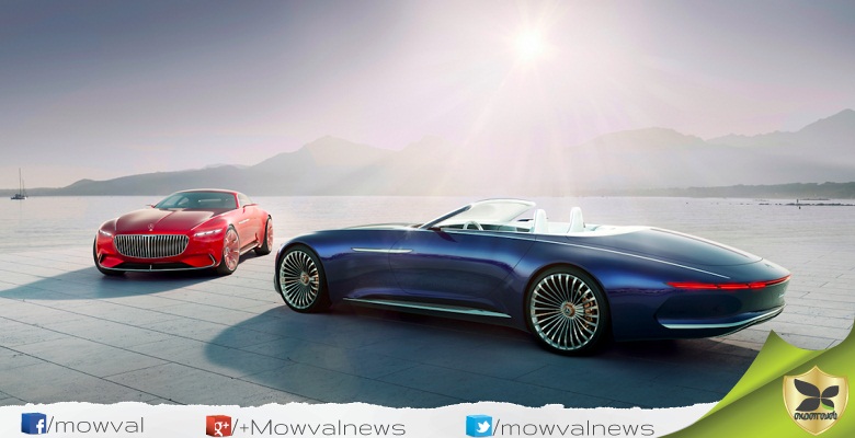 Mercedes Benz Maybach Vision 6 Cabriolet Revealed