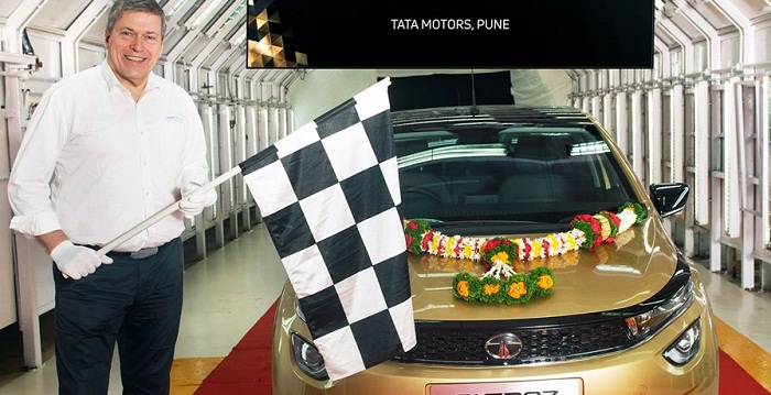 Tata Altroz Production Begins-The First Altroz Rolled-Off The Production Line