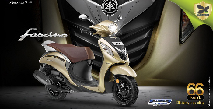 Yamaha Fascino Gets Two New Colours