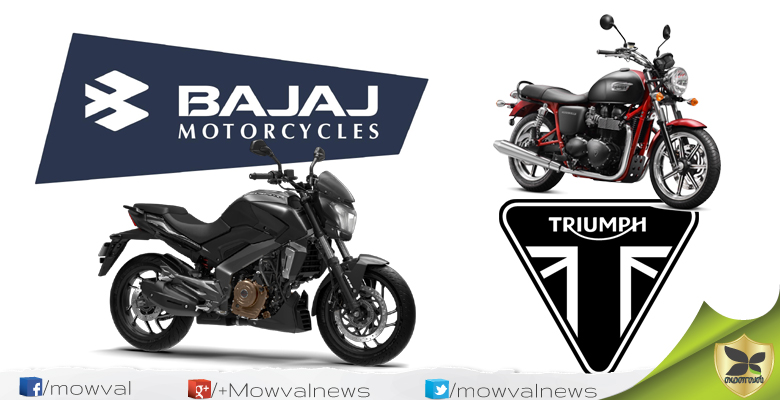 Bajaj And Triumph Motorcycles Announced Global Partnership