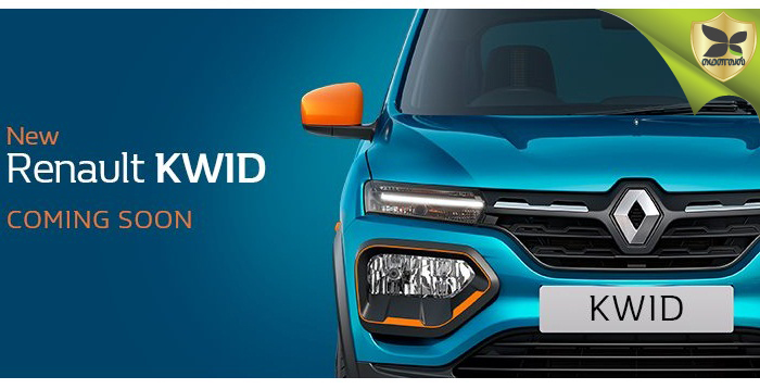 Renault Kwid Facelift Teased First Time In India Ahead Of Launch