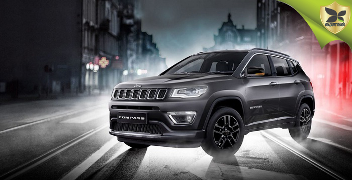 Jeep Compass Black Pack Edition Launched At Rs 20.59 Lakh