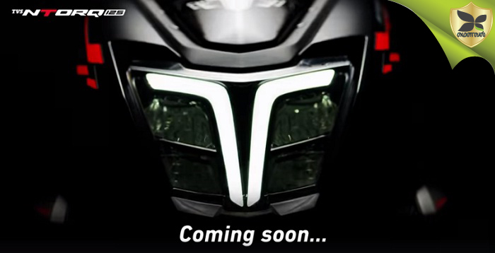 2019 TVS NTorq 125 Facelift Teaser Revealed