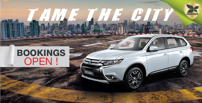 Mitsubishi Outlander Bookings Open