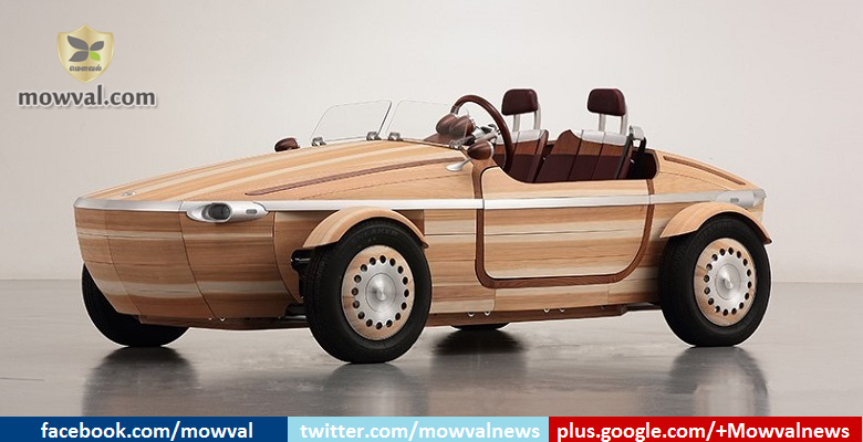 Toyota setsuna wooden concept car