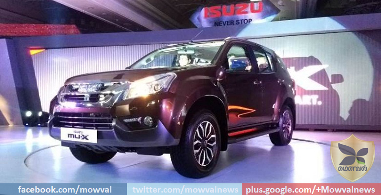 Isuzu MU-X Launched With Starting Price Of Rs 23.99 Lakh