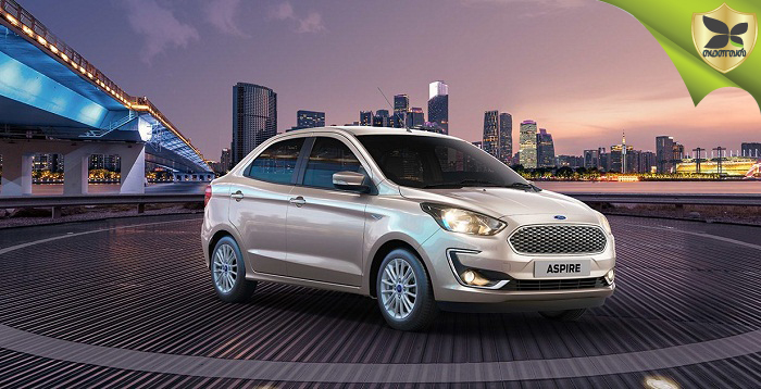 All New 2018 Ford Aspire Facelift Launched At Starting Price Of Rs 5.55 Lakh