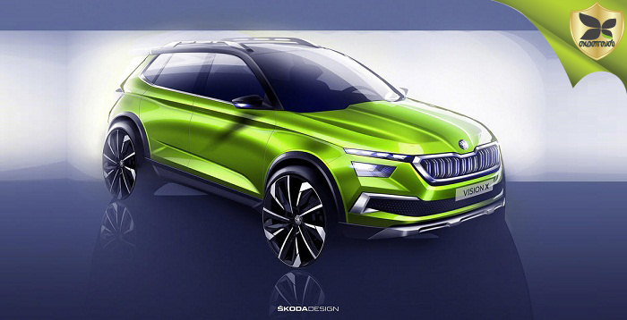Skoda Teases Vision X Concept With Official Sketches