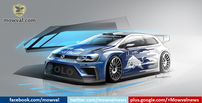 Volkswagen released the sketch image of 2017 Polo R WRC