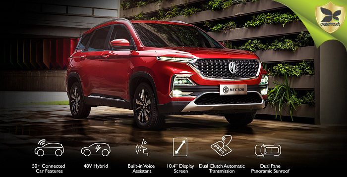 MG Hector Officially Unveiled In India