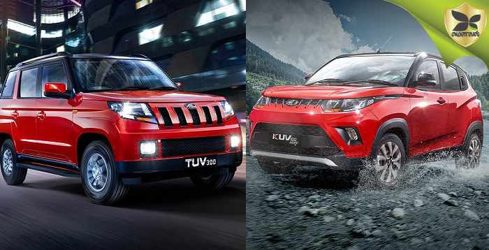 Mahindra Plans To Launch TUV300 Facelift, KUV100 Electric And KUV100 AMT By 2019