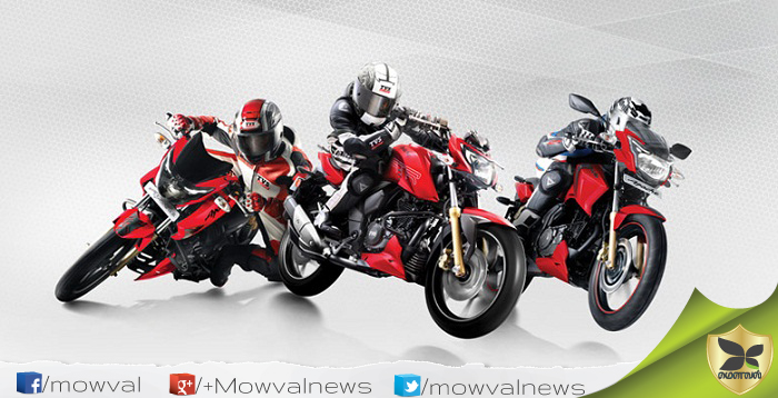 TVS Launched The Apache RTR Series With New Matte Red Colour