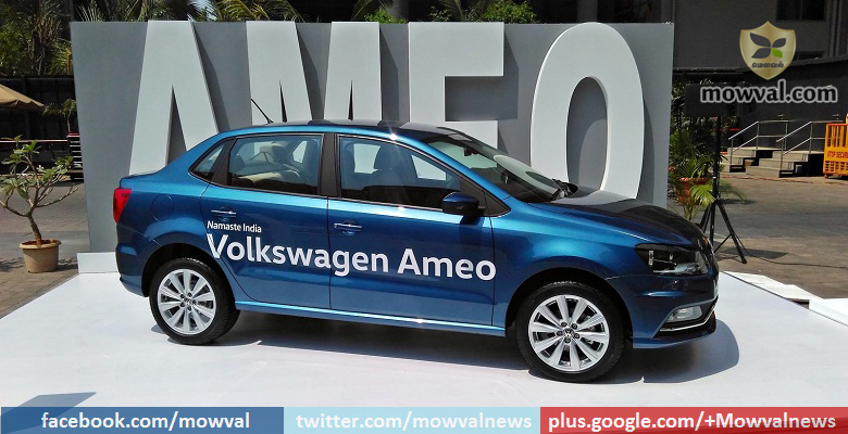 Volkswagen commences Ameo's booking on May 12