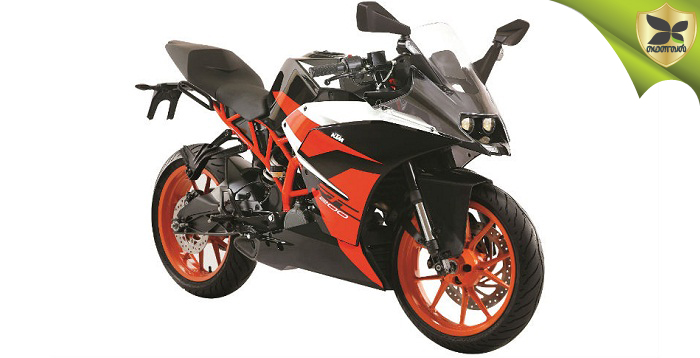 புதிய வண்ணத்தில் வெளியிடப்பட்டது KTM RC200