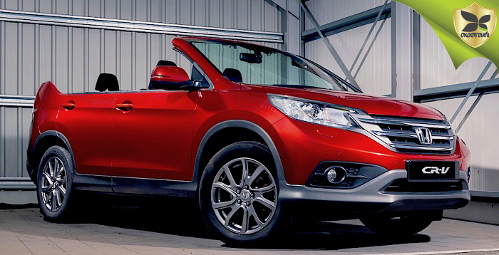 Honda CR-V Roadster Open Top Version Revealed