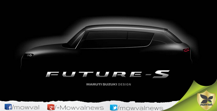 All New Maruti Suzuki Future S Compact SUV Concept Teaser Revealed