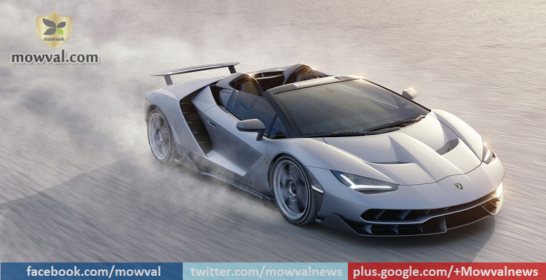 Lamborghini Centenario open top version unveiled
