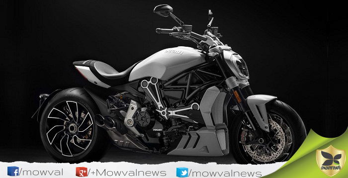 The New White Color Ducati XDiavel