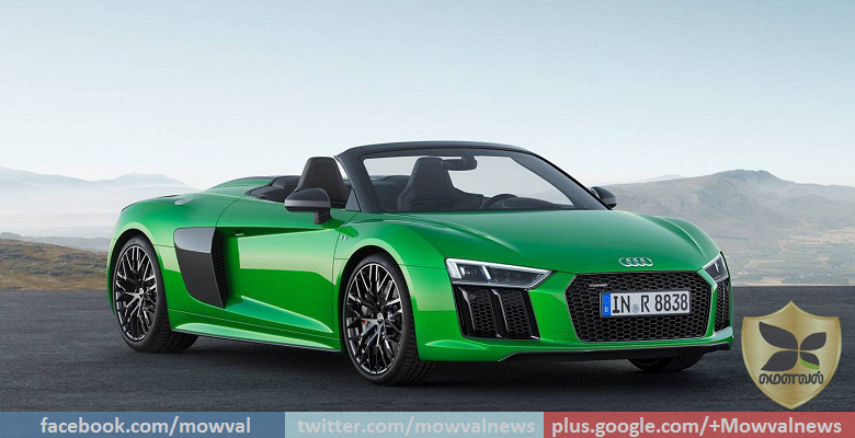 Audi R8 Spyder V10 Plus breaks cover