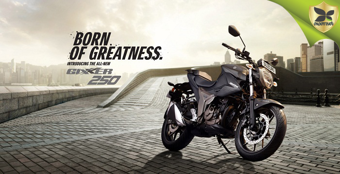 Suzuki Launched Gixxer 250 In India At Rs 1.6 Lakh