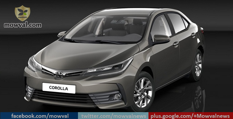 2017 Toyota Corolla Facelift Officially Revealed